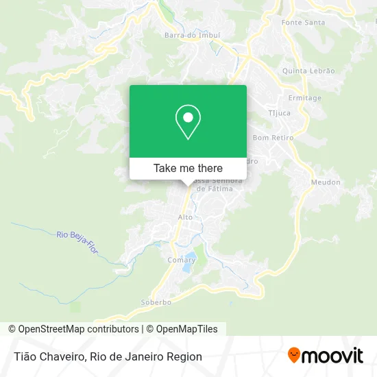 Tião Chaveiro map