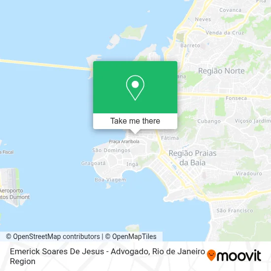 Emerick Soares De Jesus - Advogado map