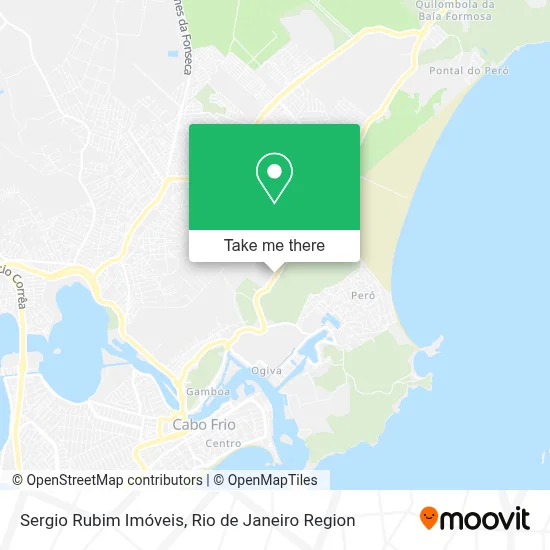 Sergio Rubim Imóveis map