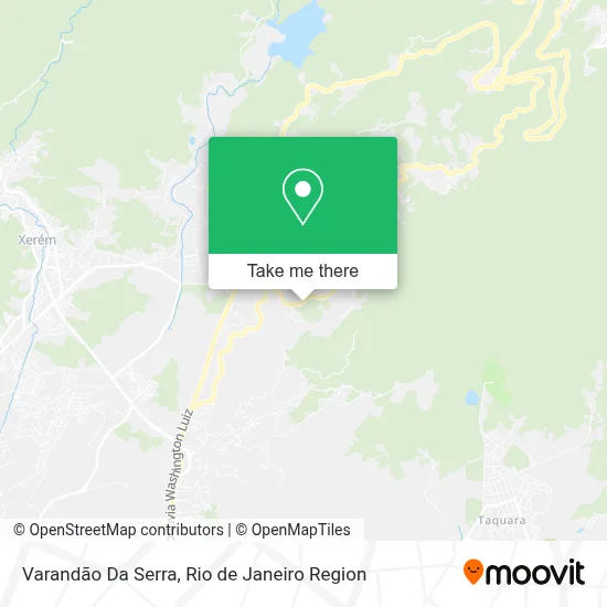 Varandão Da Serra map