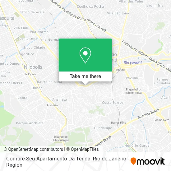 Compre Seu Apartamento Da Tenda map