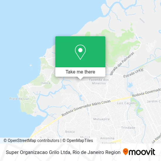 Super Organizacao Grilo Ltda map