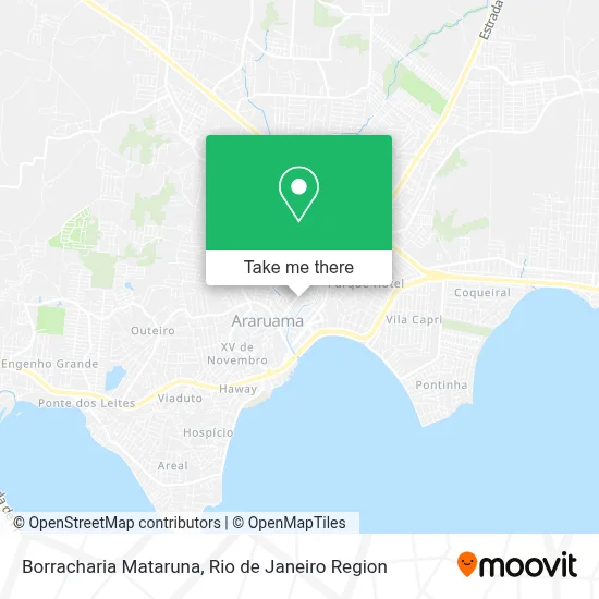Borracharia Mataruna map