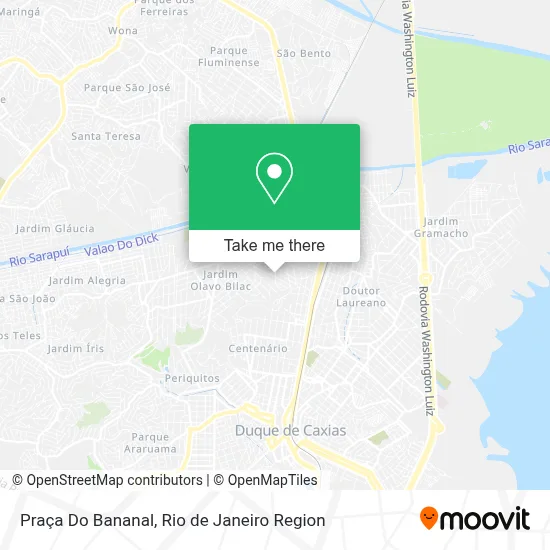 Praça Do Bananal map