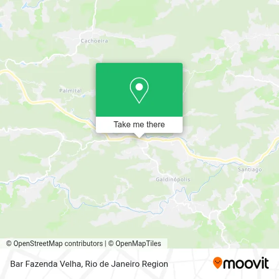 Bar Fazenda Velha map