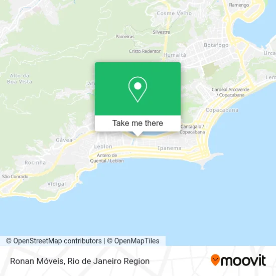 Ronan Móveis map