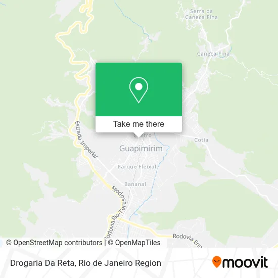 Drogaria Da Reta map