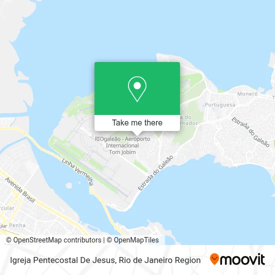 Igreja Pentecostal De Jesus map