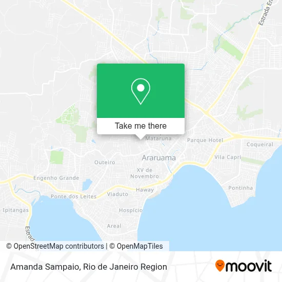 Amanda Sampaio map