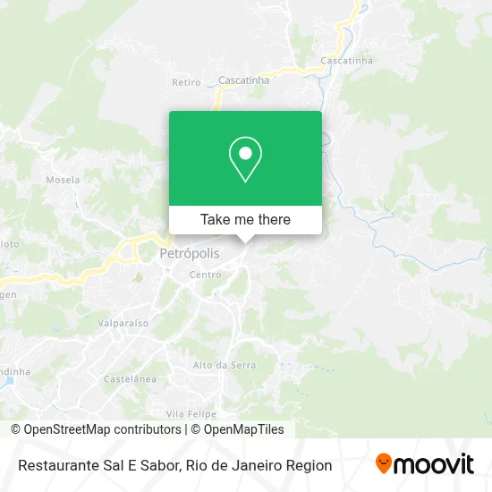 Restaurante Sal E Sabor map