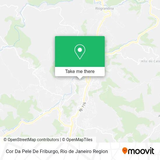 Cor Da Pele De Friburgo map
