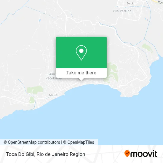 Toca Do Gibi map