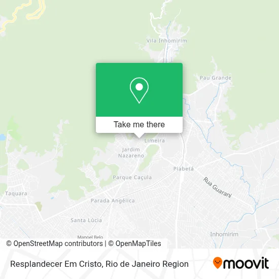 Resplandecer Em Cristo map