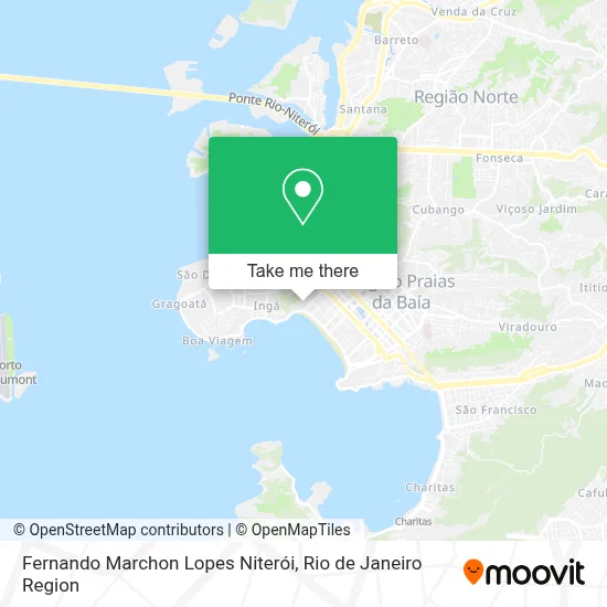 Fernando Marchon Lopes Niterói map