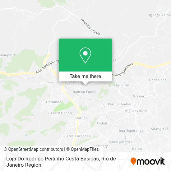 Loja Do Rodrigo Peitinho Cesta Basicas map
