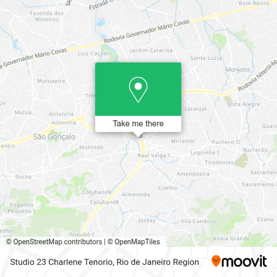 Studio 23 Charlene Tenorio map