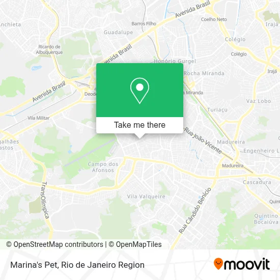 Marina's Pet map