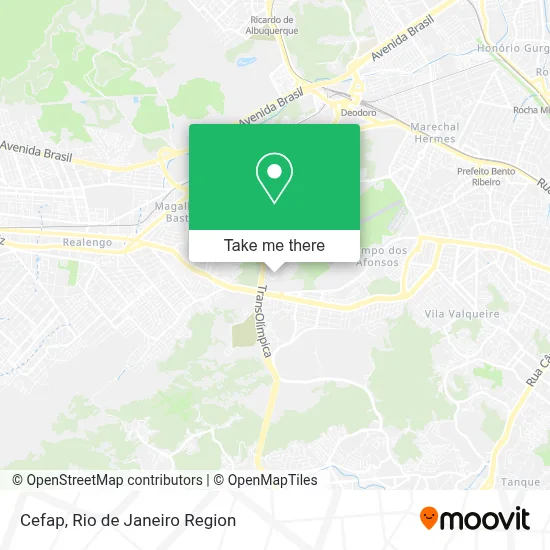 Cefap map