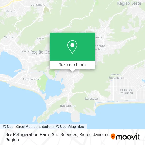 Brv Refrigeration Parts And Services map