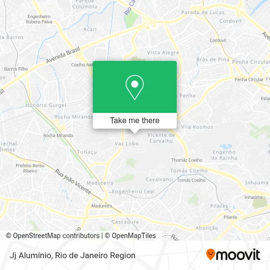 Jj Alumínio map