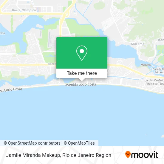 Jamile Miranda Makeup map