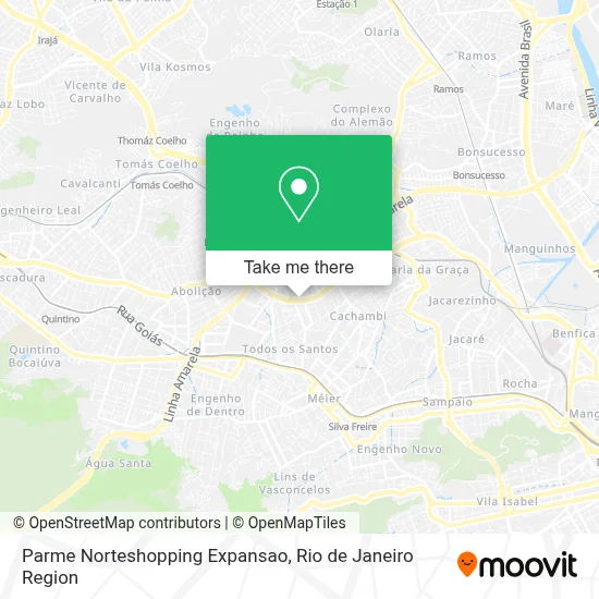 Parme Norteshopping Expansao map