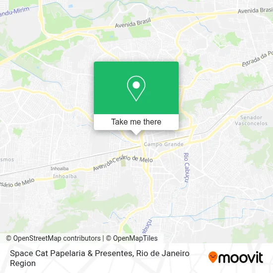 Space Cat Papelaria & Presentes map