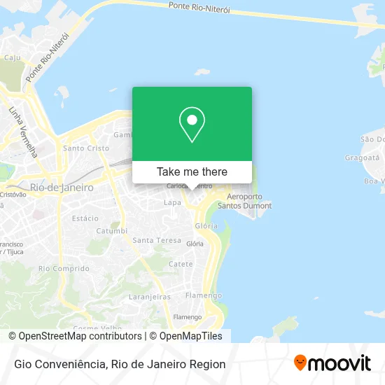 Gio Conveniência map