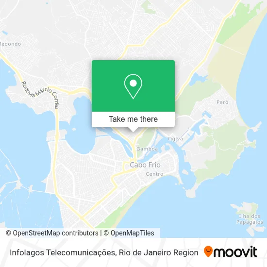 Infolagos Telecomunicações map