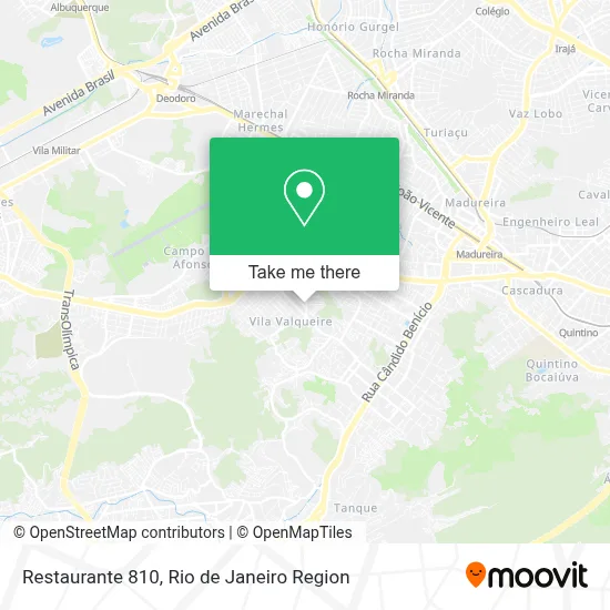 Restaurante 810 map