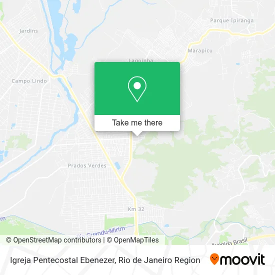 Igreja Pentecostal Ebenezer map