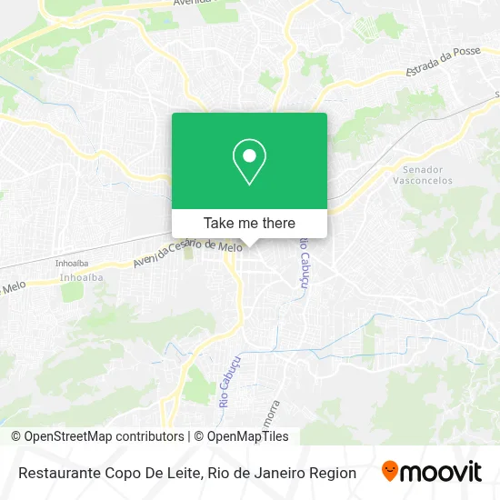 Restaurante Copo De Leite map