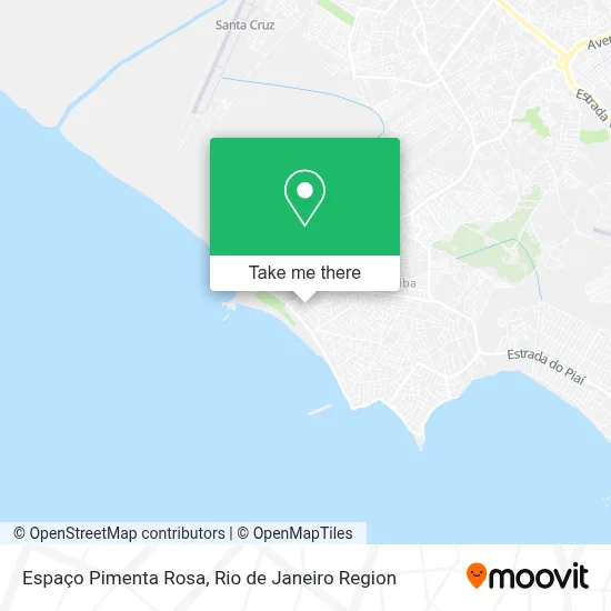 Espaço Pimenta Rosa map