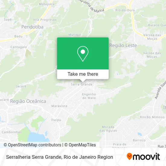 Serralheria Serra Grande map