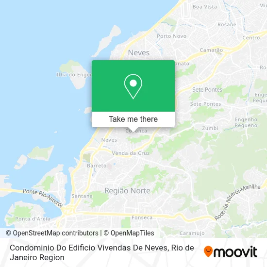 Condominio Do Edificio Vivendas De Neves map