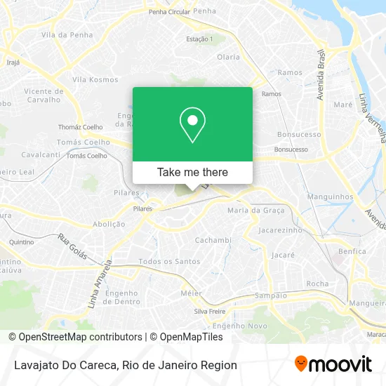Lavajato Do Careca map