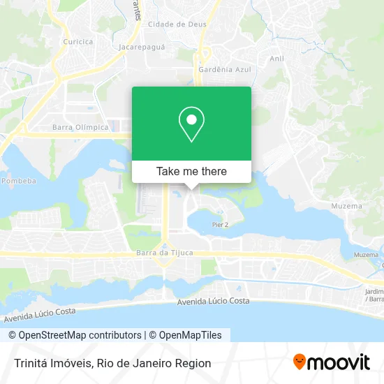Trinitá Imóveis map