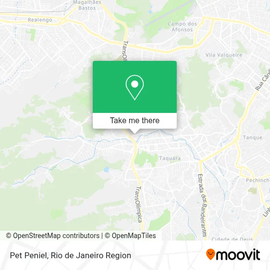 Pet Peniel map