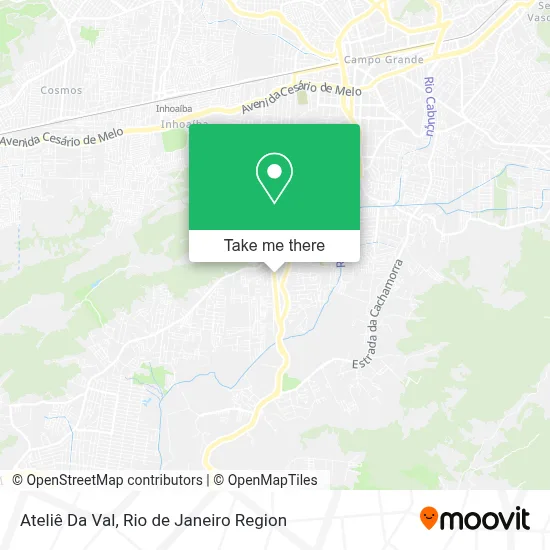 Ateliê Da Val map