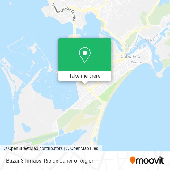 Bazar 3 Irmãos map
