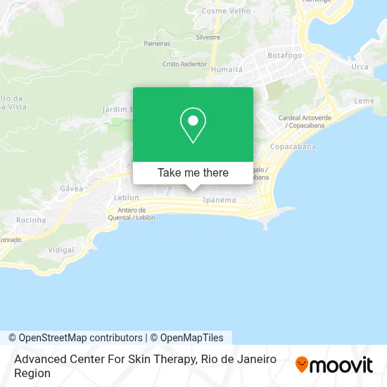 Advanced Center For Skin Therapy map