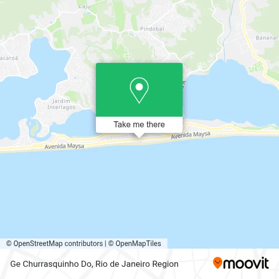 Ge Churrasquinho Do map