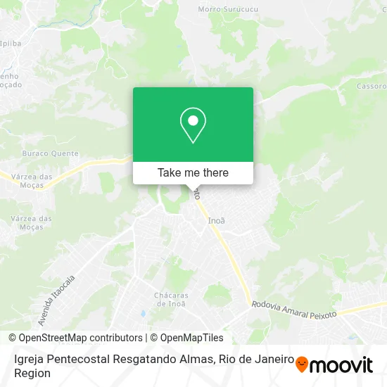 Igreja Pentecostal Resgatando Almas map