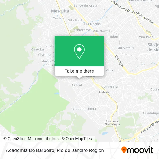 Academia De Barbeiro map
