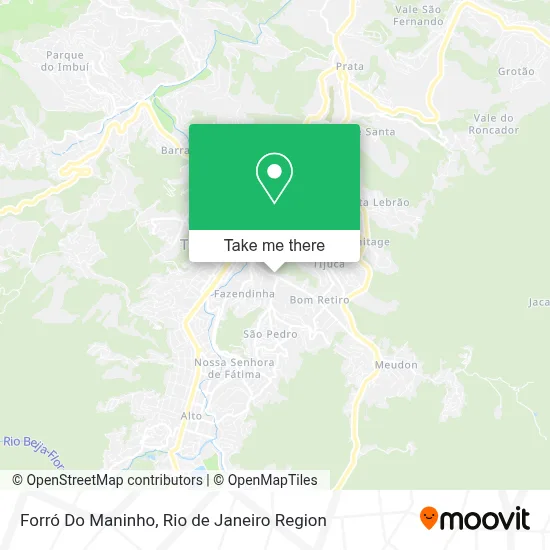 Forró Do Maninho map