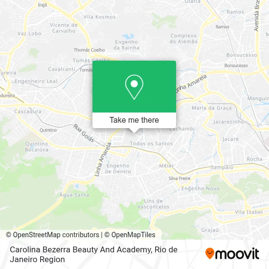 Carolina Bezerra Beauty And Academy map