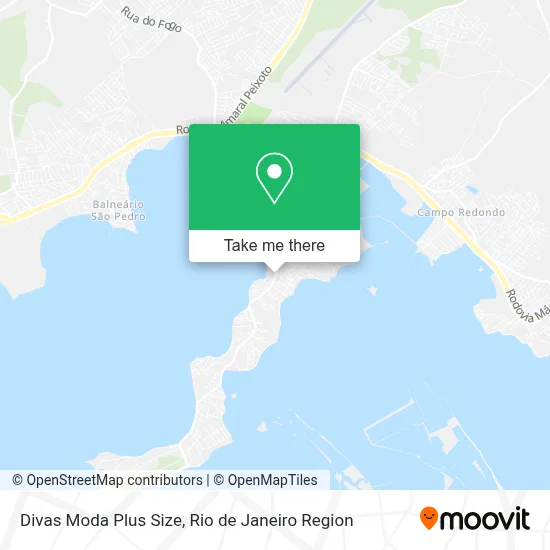 Divas Moda Plus Size map