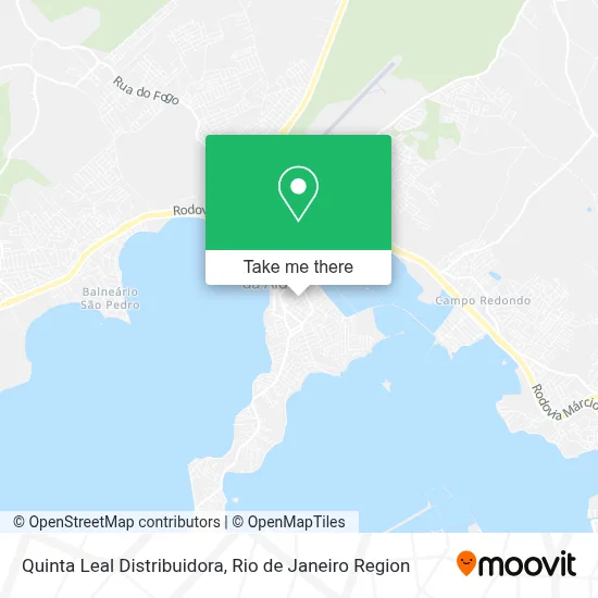 Quinta Leal Distribuidora map