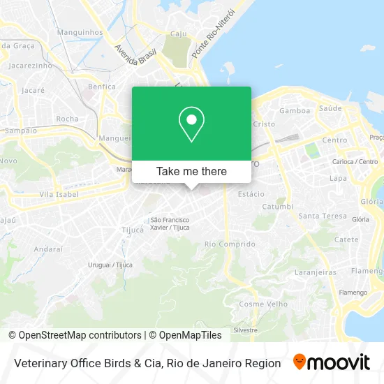 Veterinary Office Birds & Cia map
