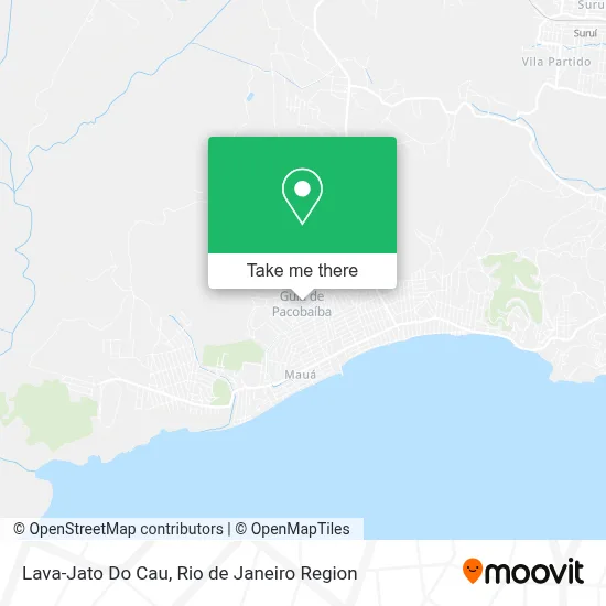 Lava-Jato Do Cau map